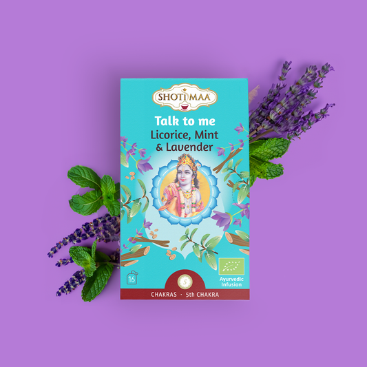 Talk to Me - Organic Licorice, Mint & Lavender Infusion - Shoti Maa