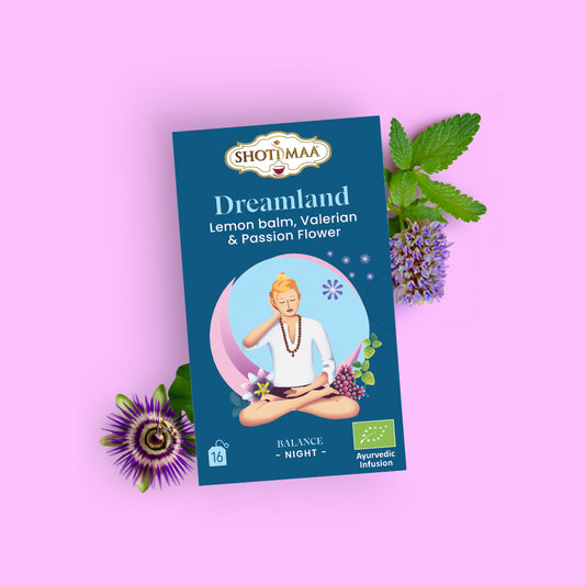 Dreamland - Organic Lemon balm, Valerian & Passionflower - Shoti Maa