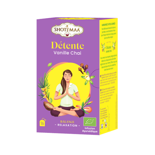 Détente - Infusion Chaï Vanille Bio - Shoti Maa