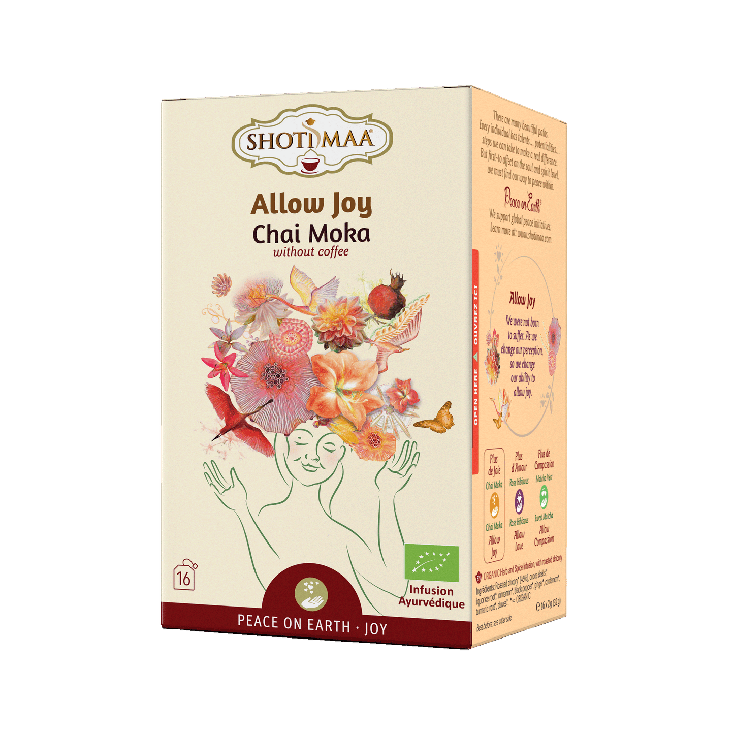 Plus de Joie - Infusion Chai Moka bio sans café - Shoti Maa