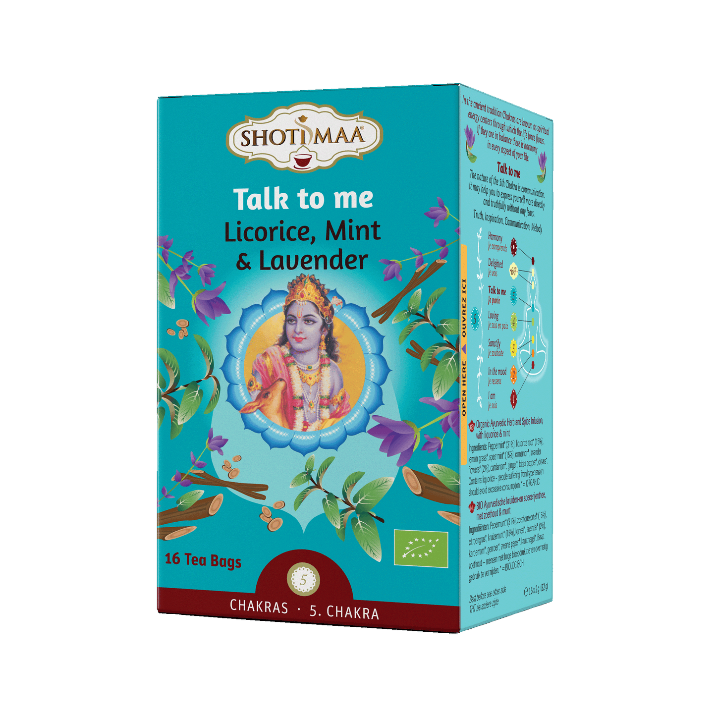 Talk to Me - Organic Licorice, Mint & Lavender Infusion - Shoti Maa