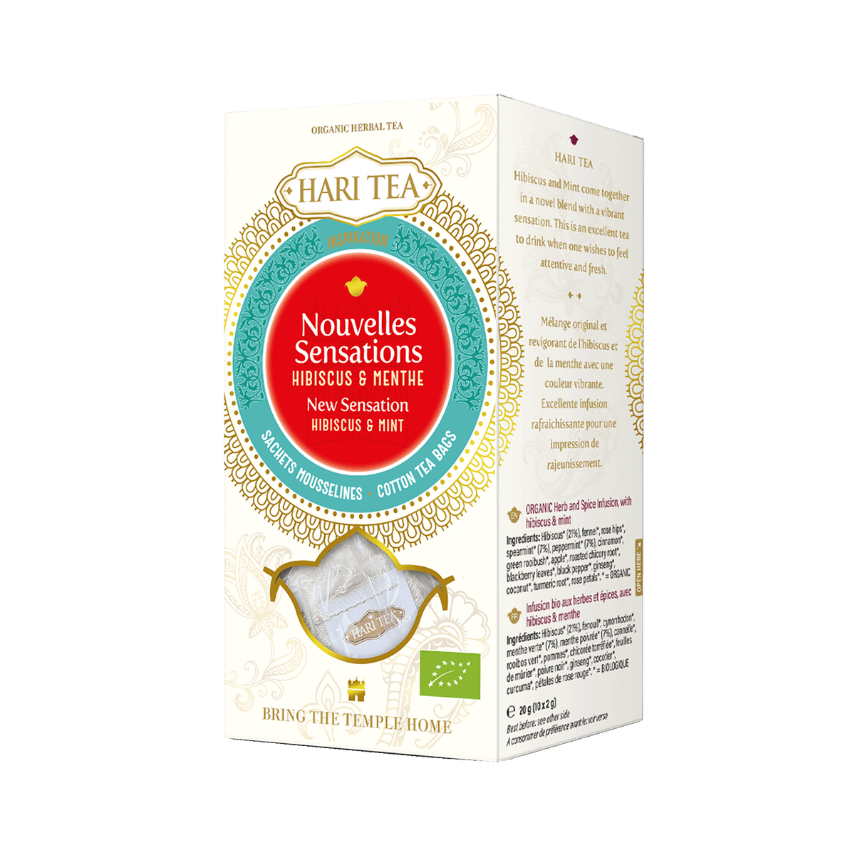 Nouvelles Sensations - Hibiscus & Menthe Infusion BIO - Hari Tea