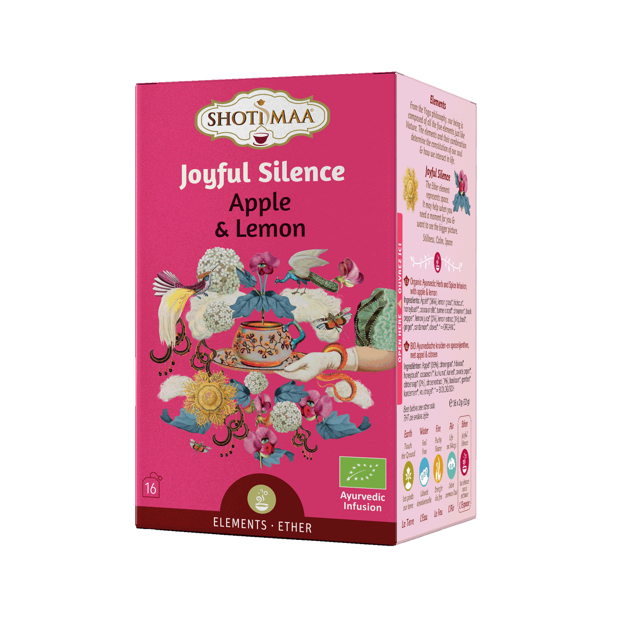 Joyful Silence - Organic Apple & Lemon Infusion - Shoti Maa