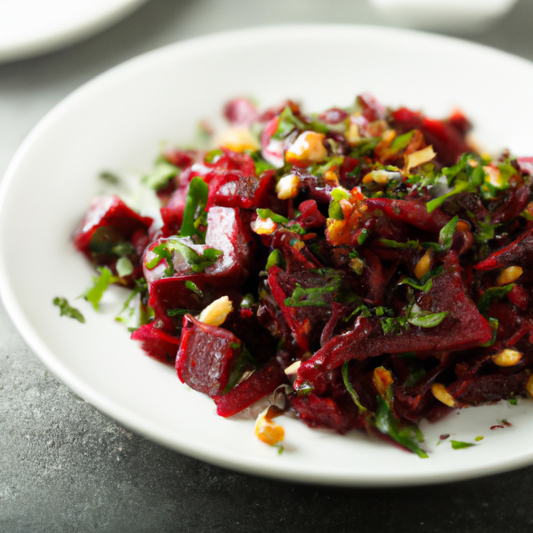 Easy Vegan Roasted Beet Salad: A Delightful Culinary Adventure