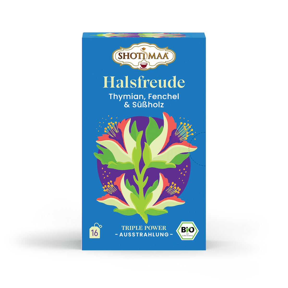 Halsfreude - BIO Thymian, Fenchel & Süßholz - Shoti Maa