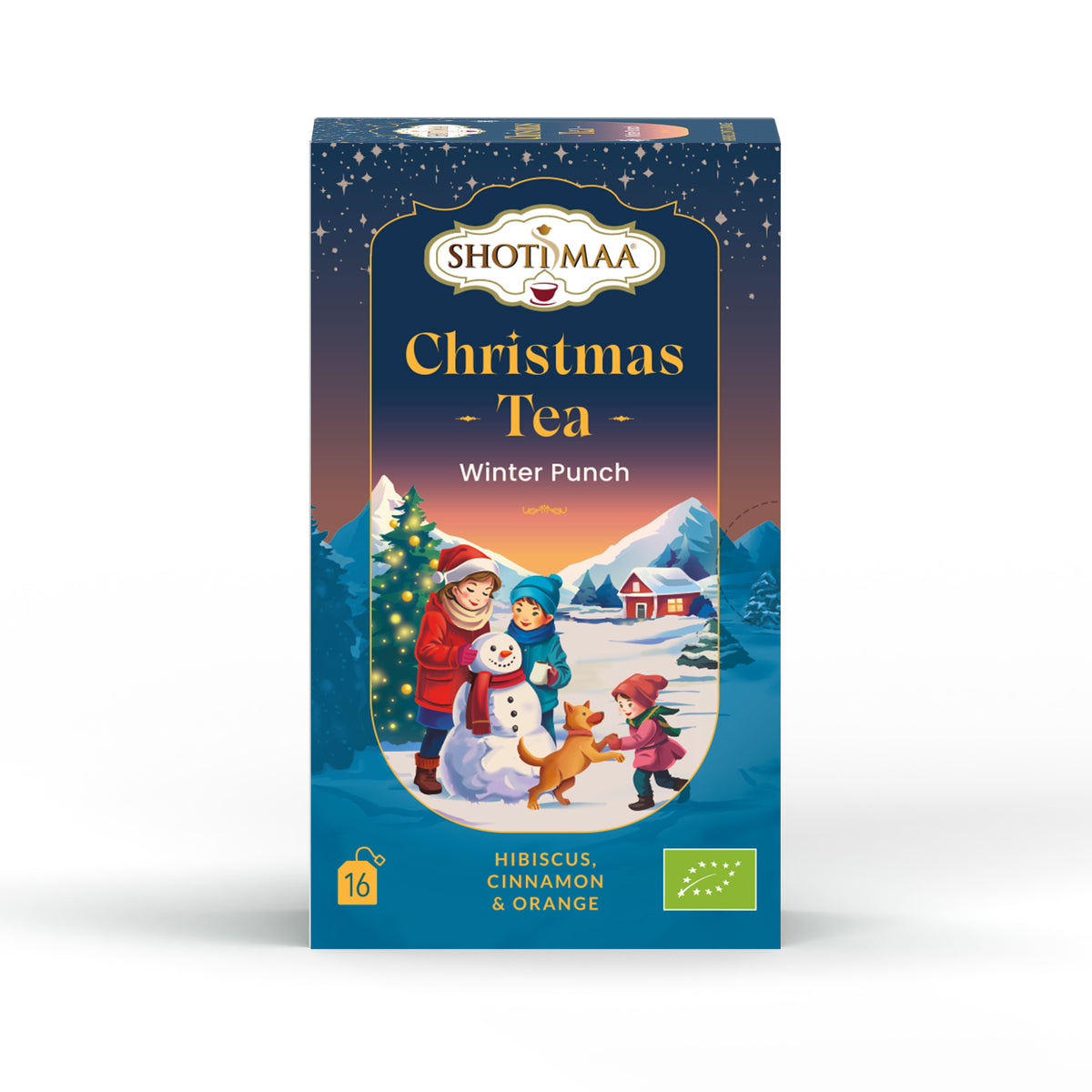 Christmas Tea - Winter Punch - BIO Hibiskus, Zimt & Orange - Shoti Maa