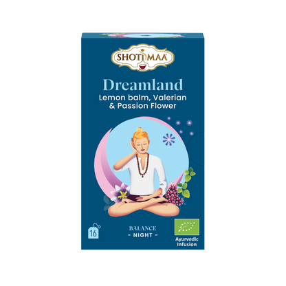 Dreamland - Organic Lemon balm, Valerian & Passionflower - Shoti Maa