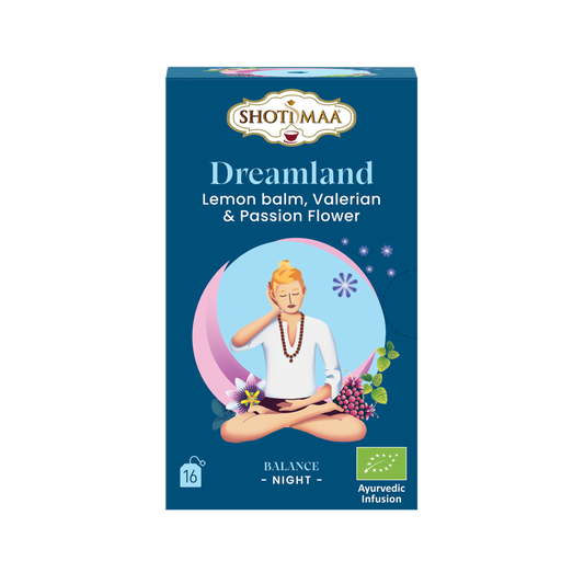 Dreamland - Organic Lemon balm, Valerian & Passionflower - Shoti Maa