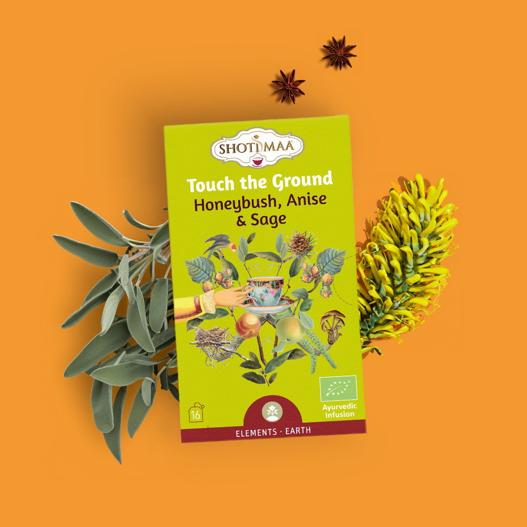 Touch the Ground - Organic Honeybush, Anise & Sage Infusion Shoti Maa