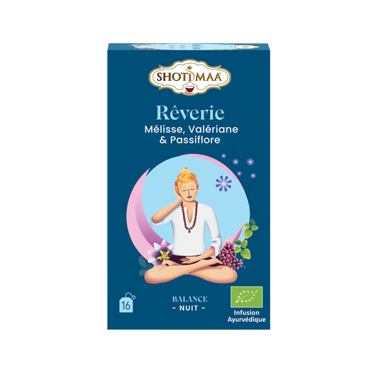 Rêverie - Mélisse, Valériane & Passiflore Infusion BIO - Shoti Maa
