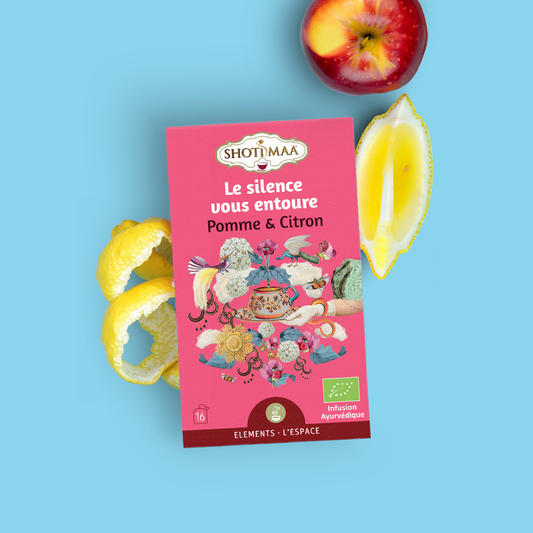 Le silence vous entoure - Infusion Pomme & Citron Bio - Shoti Maa