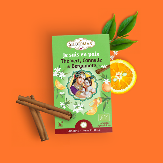 Je suis en paix - Organic Green Tea, Fennel & Cinnamon Infusion - Shoti Maa