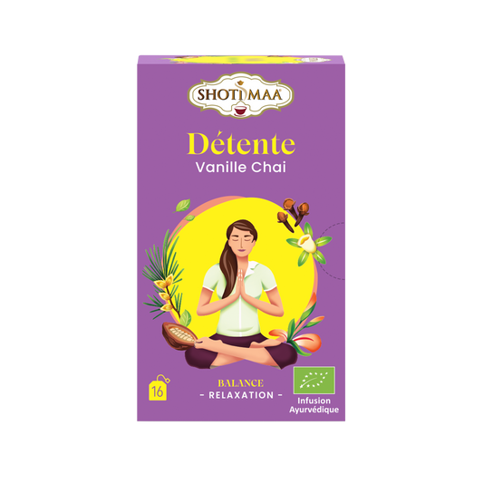 Détente - Infusion Chaï Vanille Bio - Shoti Maa
