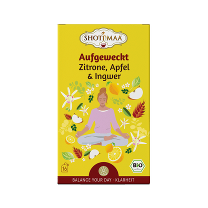 Aufgeweckt -  Organic Lemon, Apple & Ginger Infusion - Shoti Maa