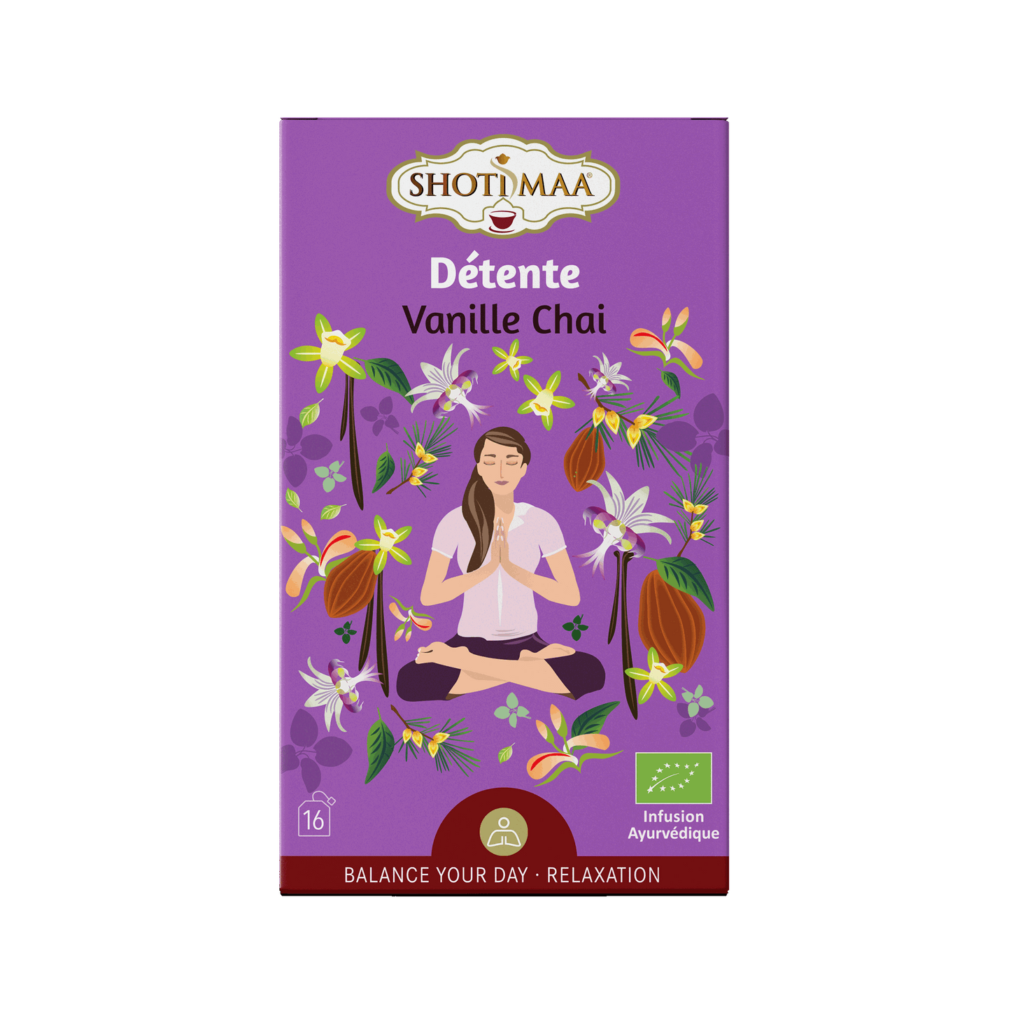 Détente - Organic Vanilla Chai Infusion - Shoti Maa