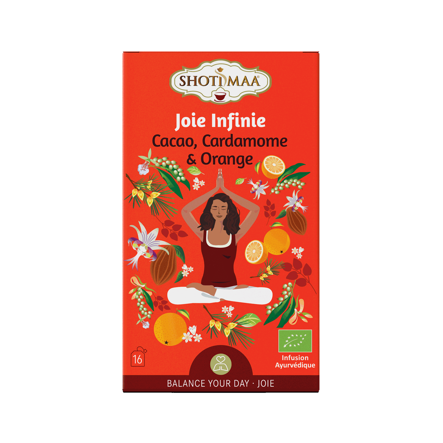 Joie Infinie - Organic Cocoa, Cardamom & Orange Infusion - Shoti Maa