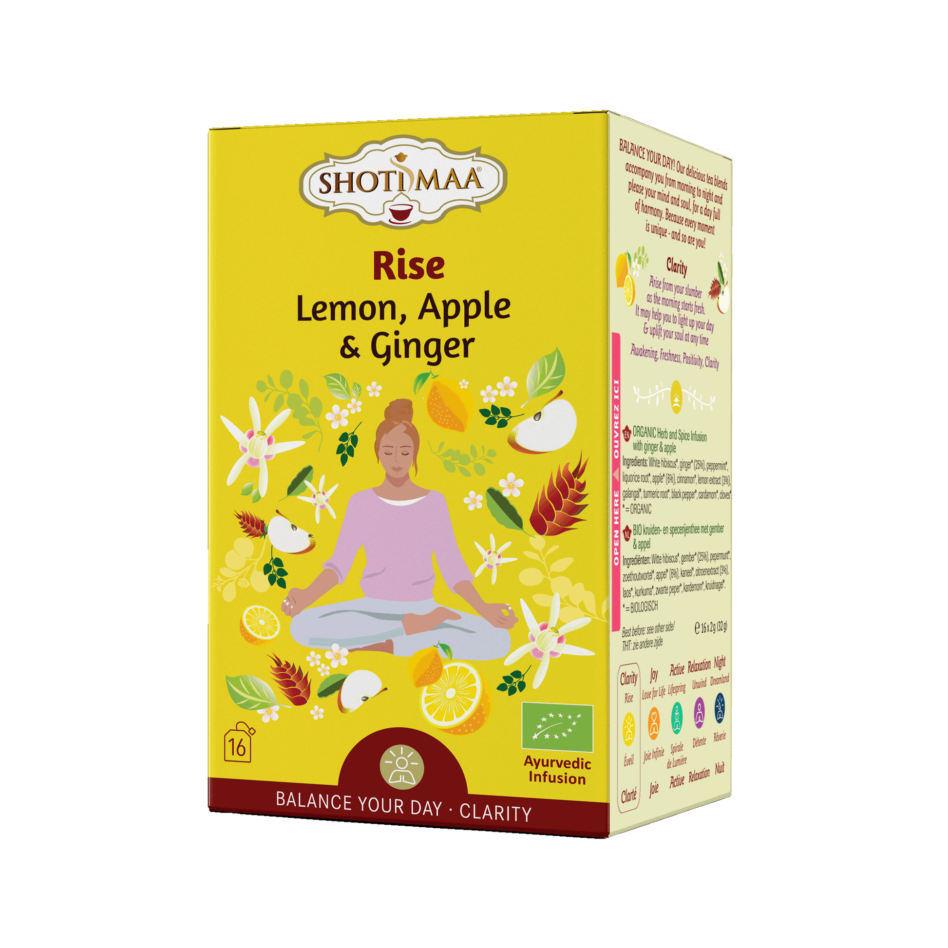Rise - Organic Lemon, Apple & Ginger Infusion - Shoti Maa – Hari