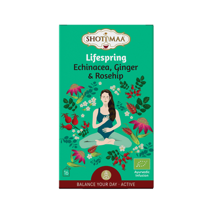 Lifespring - Organic Echinacea, Ginger & Rosehip Infusion - Shoti Maa