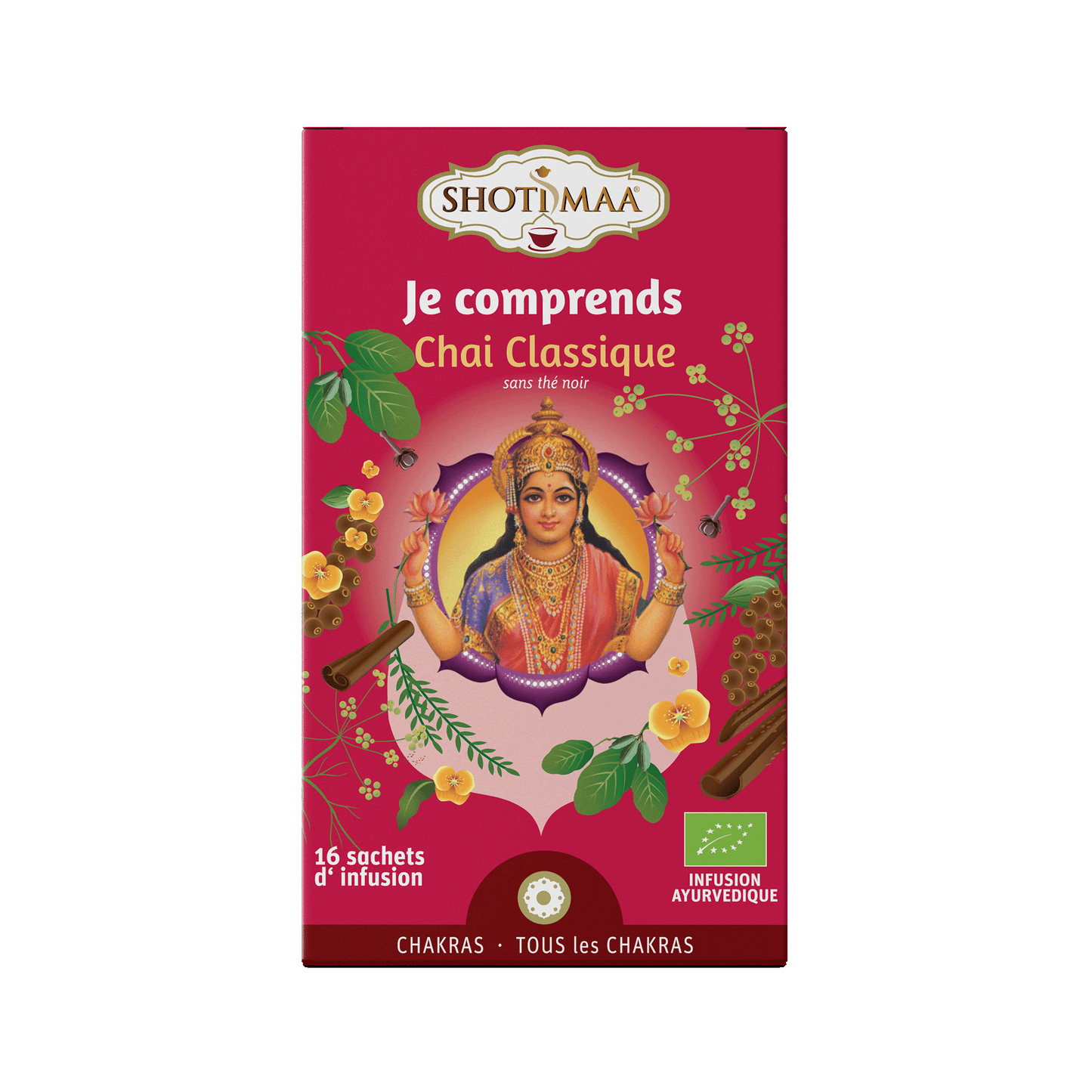 Je comprends - Organic Chai Classic without black tea Infusion - Shoti Maa