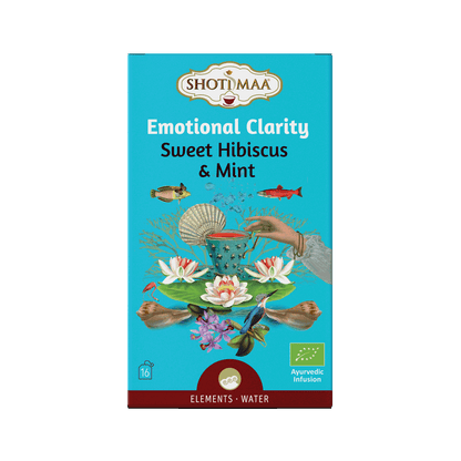 Emotional Clarity  - Organic Sweet Hibiscus & Mint Infusion - Shoti Maa