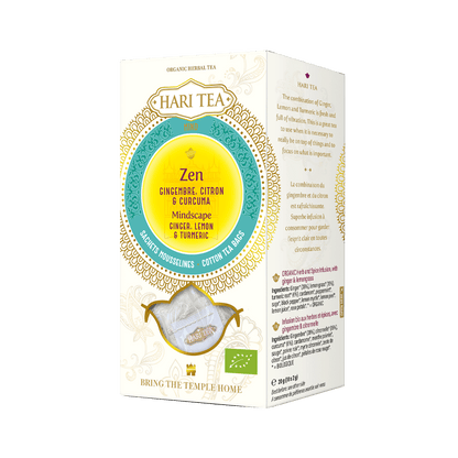 Zen - Gingembre, Citron & Curcuma Infusion BIO - Hari Tea
