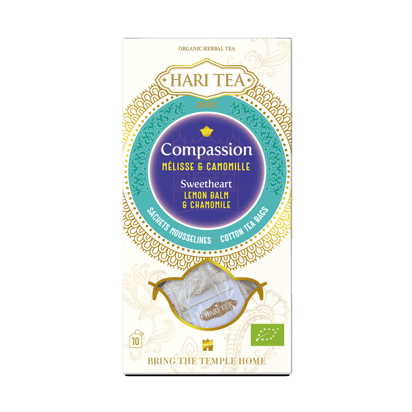 Sweetheart - Lemon balm & Chamomile Organic loose tea - Hari Tea