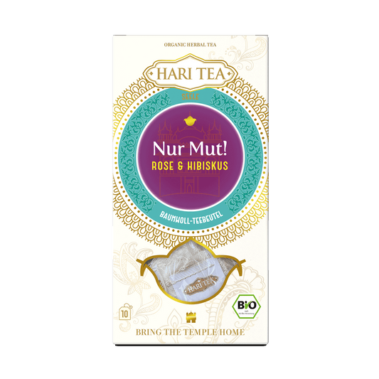 Nur Mut! - Rose & Hibiscus Organic loose tea - Hari Tea