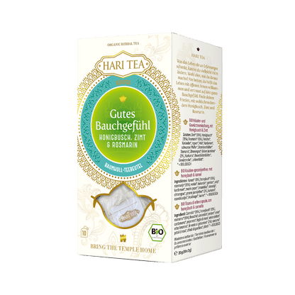 Gutes Bauchgefühl - Honigbusch, Zimt & Rosmarin Bio-Tee - Hari Tea