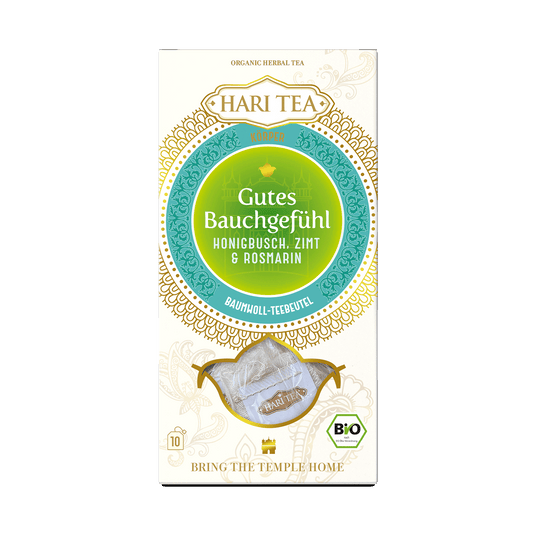 Gutes Bauchgefühl - Honigbusch, Zimt & Rosmarin Bio-Tee - Hari Tea