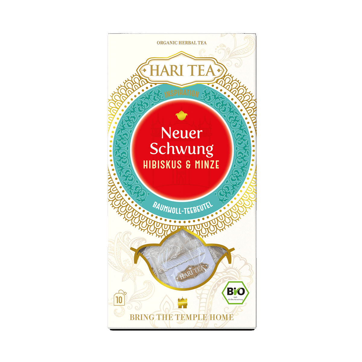 Neuer Schwung - Hibiskus & Minze Bio-Tee - Hari Tea