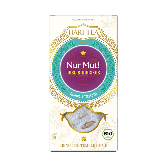 Nur Mut! - Rose & Hibiskus Bio-Tee - Hari Tea
