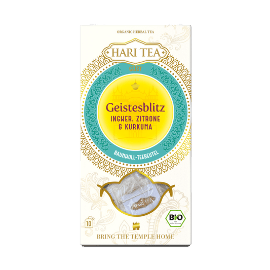 Geistesblitz - Ingwer, Zitrone & Kurkuma Bio-Tee - Hari Tea