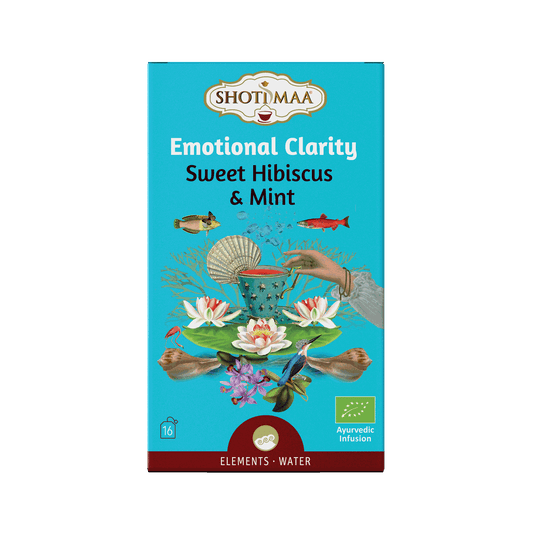 Emotional Clarity  - Organic Sweet Hibiscus & Mint Infusion - Shoti Maa