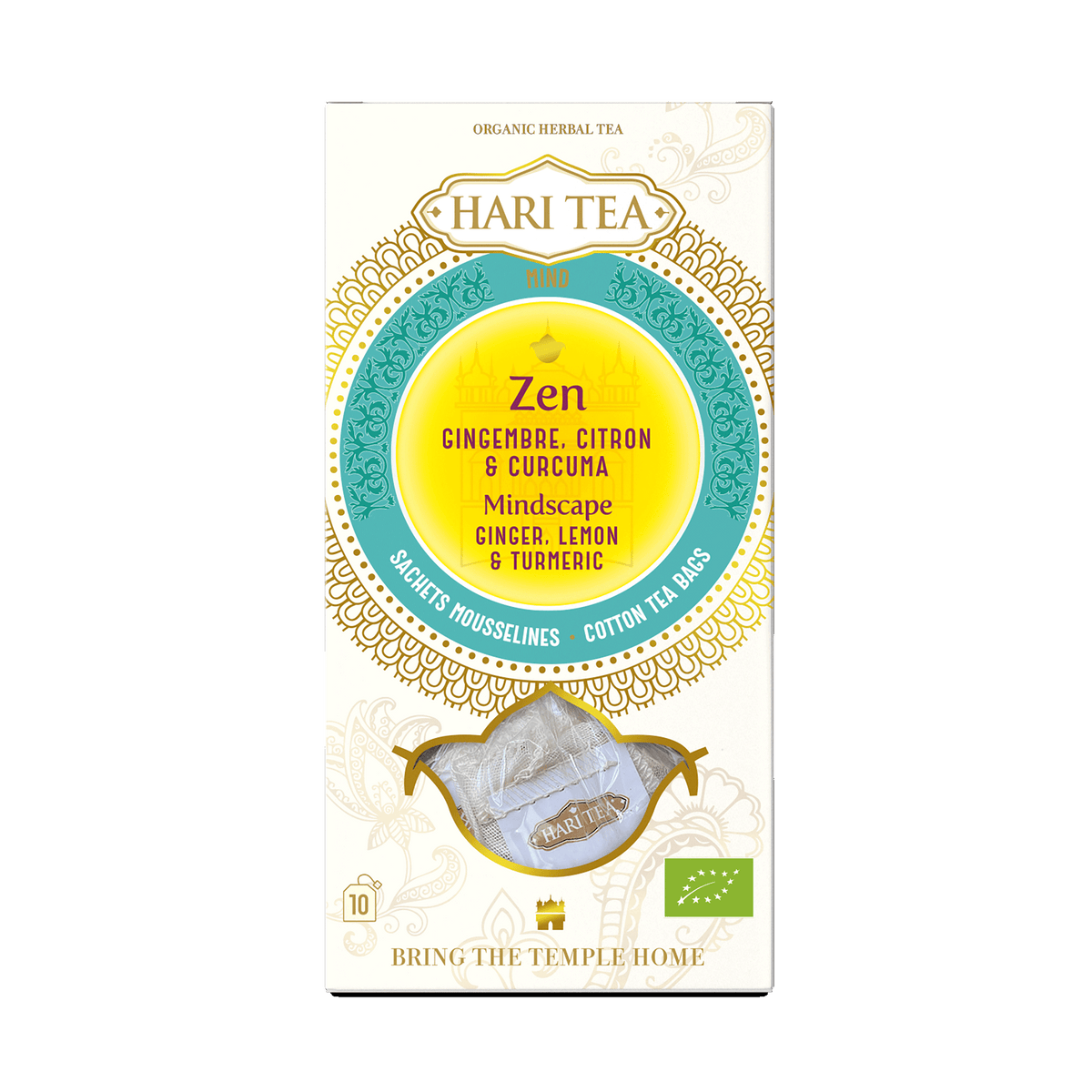 Zen - Gingembre, Citron & Curcuma Infusion BIO - Hari Tea