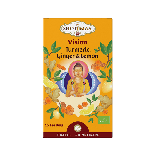 Vision - Organic Turmeric, Ginger & Lemon Infusion - Shoti Maa