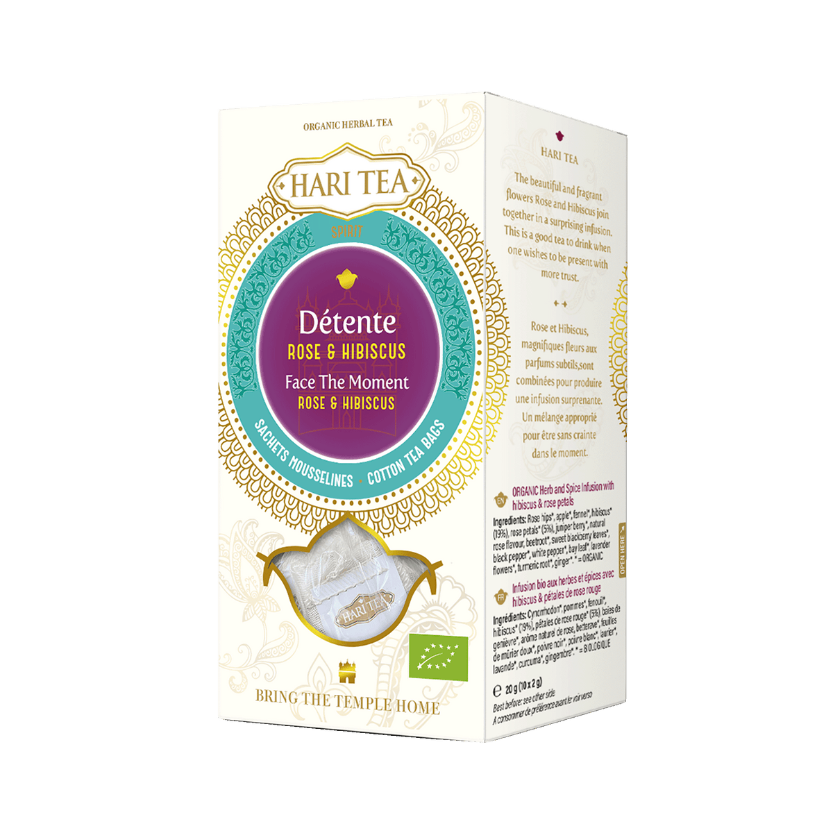 Détente - Rose & Hibiscus Infusion BIO - Hari Tea