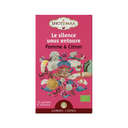 Le silence vous entoure - Infusion Pomme & Citron Bio - Shoti Maa