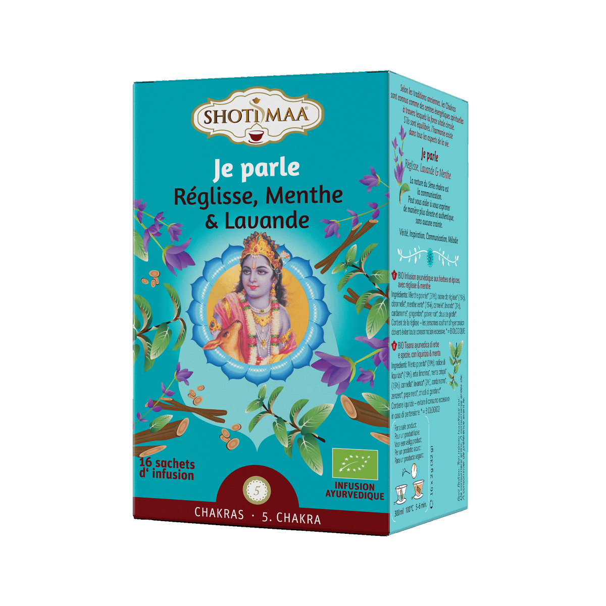 Je parle - Réglisse, Menthe & Lavande Infusion BIO - Shoti Maa